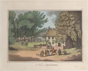 Vista nel Devonshire, da Sketches from Nature, 1822