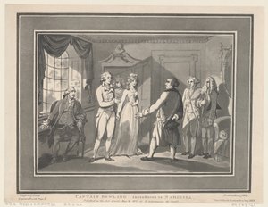 Il capitano Bowling presentato a Narcissa, 12 maggio 1800