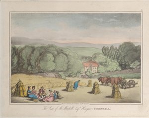 La Sede di M. Mitchell Esq. Hengar, Cornovaglia, da Schizzi dalla Natura