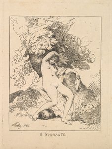 Una Baccante da Thomas Rowlandson