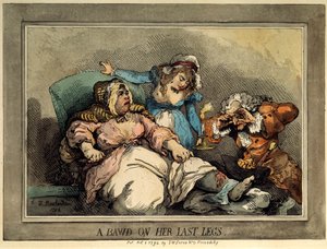 Una ruffiana alle sue ultime gambe, 1792