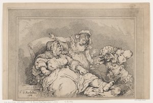 Una ruffiana agli ultimi stadi, 1792
