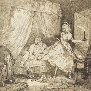 Uno scaldaletto da Thomas Rowlandson
