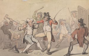 È stata individuata una "Black Leg" che nascondeva le carte da Thomas Rowlandson