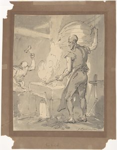 Un fabbro da Thomas Rowlandson
