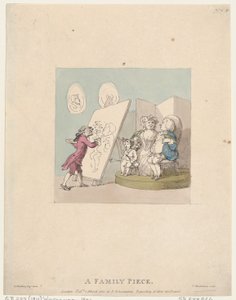 Un pezzo di famiglia, 1 marzo 1803 da Thomas Rowlandson