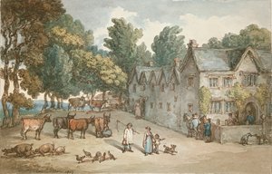 Una fattoria a Hengar, Cornovaglia da Thomas Rowlandson
