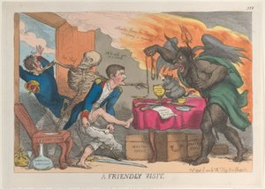 Una visita amichevole, 16 aprile 1814