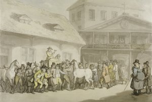 Vendita di cavalli al deposito di Hopkins, Barbican