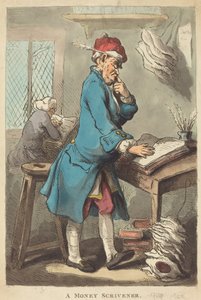 Un usuraio da Thomas Rowlandson