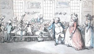 Una colazione pubblica da Thomas Rowlandson