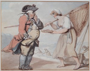 Un gambero, signore?, 1799 da Thomas Rowlandson