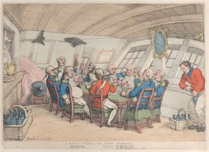 Una cabina accogliente, o Ammiraglio del porto, 21 giugno 1808