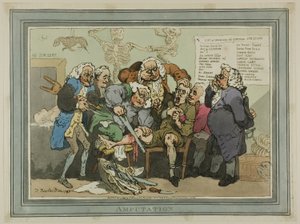Amputazione da Thomas Rowlandson