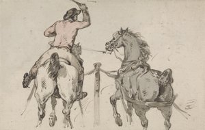 Un postiglione inglese da Thomas Rowlandson