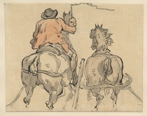 Un postiglione inglese da Thomas Rowlandson