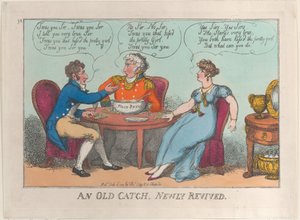 Una vecchia cattura, recentemente rivitalizzata da Thomas Rowlandson