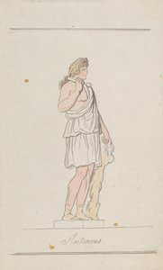 Antinoo nei panni di Aristeo da Thomas Rowlandson
