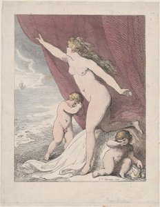 Arianna abbandonata da Teseo da Thomas Rowlandson