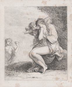 Arianna a Nasso avvicinata da Bacco, ca. 1790 da Thomas Rowlandson