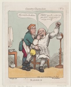 Barbiere, 30 agosto 1799 da Thomas Rowlandson