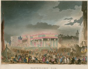 Fiera di San Bartolomeo da Thomas Rowlandson