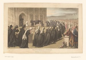 Funerali di Syntax da Thomas Rowlandson
