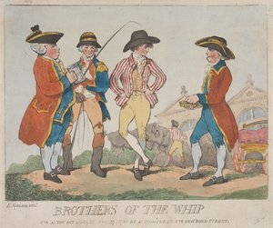 Fratelli della frusta da Thomas Rowlandson