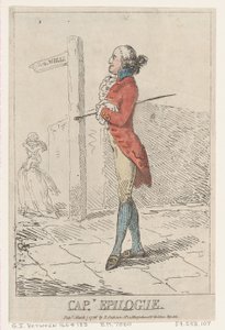 Capitano Epilogo, 7 marzo 1786 da Thomas Rowlandson