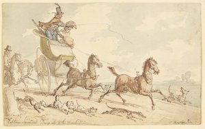 Capitano Squander Bang Up to the Mark da Thomas Rowlandson