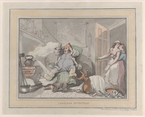 Attenzione disattenta da Thomas Rowlandson