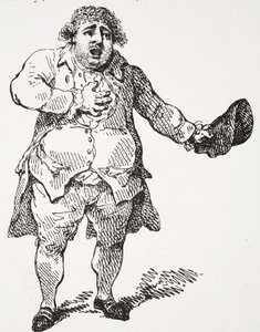 Charles James Fox come Demostene, illustrazione da 