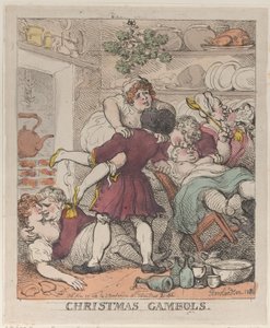 Giochi di Natale, 30 novembre 1812 da Thomas Rowlandson