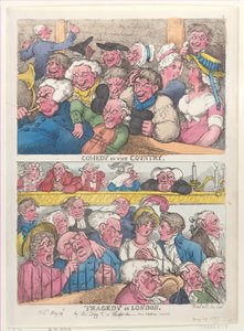 Commedia in campagna, tragedia a Londra, 29 maggio 1807 da Thomas Rowlandson
