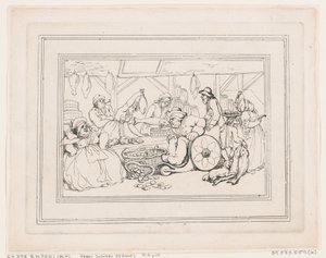 I piaceri del bagno, tavola 4 da Thomas Rowlandson