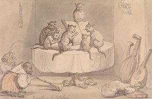Concerto a la Catalani da Thomas Rowlandson