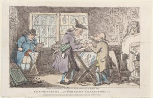 Conoscitori o Collezionisti di Ritratti!!!, 1807