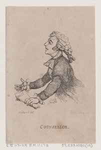Consigliere, 1808 da Thomas Rowlandson