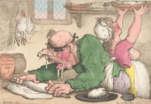 Cene preparate nel modo più ordinato da Thomas Rowlandson