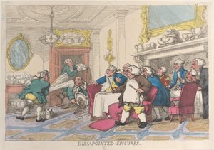 Epicurei delusi da Thomas Rowlandson