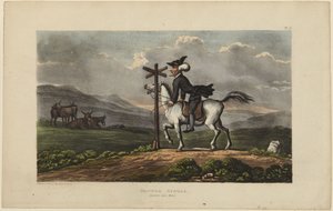 Il dottor Syntax si smarrisce da Thomas Rowlandson