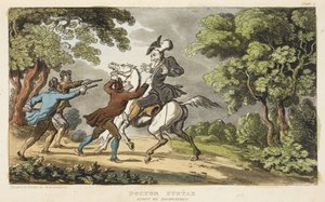 Dottor Syntax e i banditi da Thomas Rowlandson