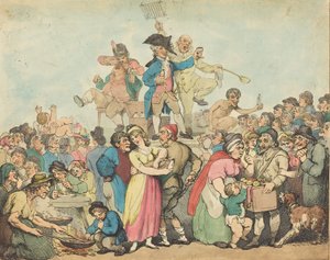 Dr. Botherum, il ciarlatano, 1800 da Thomas Rowlandson