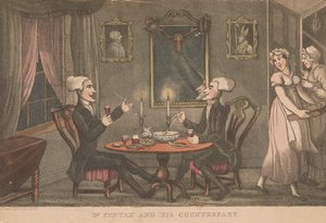 Dr. Syntax e il suo Controparte da Thomas Rowlandson