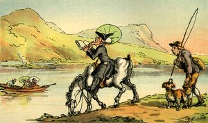 Il dottor Syntax disegna il lago