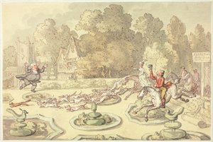 Vicario infuriato da Thomas Rowlandson