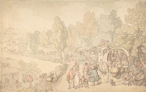 Fiera di Fairlop, Essex, ca. 1816 da Thomas Rowlandson