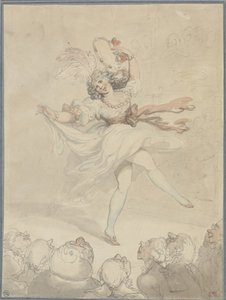 Ballerina con tamburello