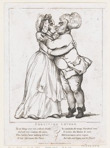 Amanti perdonati da Thomas Rowlandson