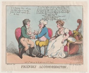 Accordo amichevole, 25 febbraio 1802 da Thomas Rowlandson